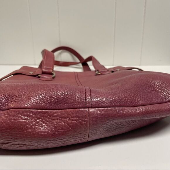 Christopher Kon Dusty Rose Leather Handbag - Picture 3 of 8